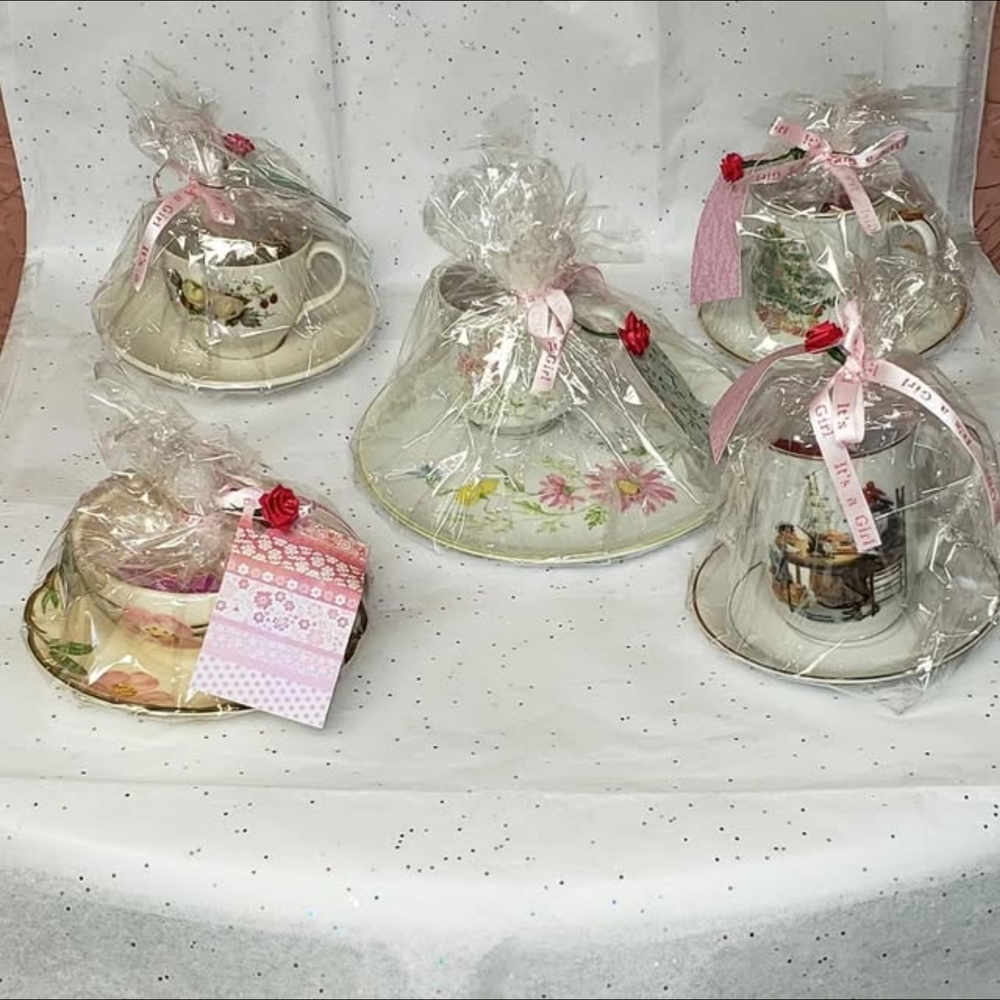 Vintage Tea Cup Shower Favor